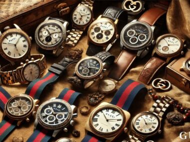 a group of watches on a table